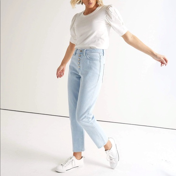 vervet Denim - DOWNEAST | Basic Mom Jeans Sz 30/10